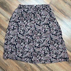 Nikki‎ Floral Paisley Maxi Skirt size 14